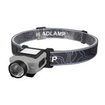 LinkMejor LED Sensor Headlamp Clip Cap Light USB Rechargeable Head Flashlight Built-in Battery for Fishing Camping