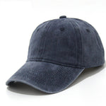 Solid Washed Denim Baseball Cap Vintage Unisex Cotton Sport Hat Outdoor Soft Breathable Versatile Sunshade Caps Women Men