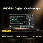 MH0934 MH0954 MH0984 High Precision Digital Oscilloscope 4 Channels 800MHz Bandwidth 12-Bit Resolution 4GS Sampling Rate Touchscreen USB HDM Signal Analysis