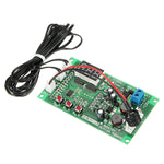 LinkMejor® DC 12V 2 Way 3 Wire Fan Smart Temperature Controller With Temperature Speed Digital Display Stop-Rotating Alarm Function