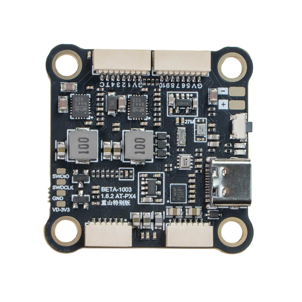 30.5mm*30.5mm LinkMejor AT32 F435VMT7 3-6S Flight Controller with 5V 9V BEC Output for RC FPV Racing Drone