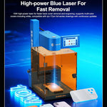 LinkMejor SS-890B Ultra Foldable Smart Laser Machine 10W High-Power Auto Positioning Air Cooling For IPX-17PM And All Other Models Back Covers