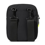 LinkMejor Men Waterproof Oxford Cloth Sports Crossbody Bag Lightweight Multi-Compartment Zipper Single Shoulder Bag