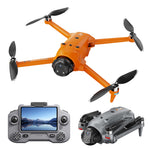 LinkMejor AE20 GPS 5G WiFi FPV with 4.5inch LCD Screen Controller Voice Prompts 720P HD Dual Camera Servo Gimbal Lifting Obstacle Avoidance One-Key Airdrop Brushless Foldable RC Drone Quadcopter RTF