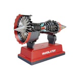 LinkMejor Miniature Trent 900 12cm Turbofan Engine Model Desktop Ornaments Science Discovery Toys