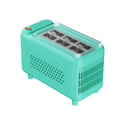 Comfook 120W/150W Portable Mini Ice Maker 8/12 Solid Ice Cubes Fast Ice Making Compact Household Countertop Ice Maker for Home Office Camping Vehicle Use