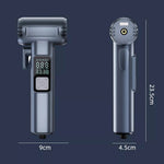 150 PSI Portable Car Inflator Pump Cordless Car Air Pump Electric High Pressure Tire Inflator Built-in Pressure Gauge