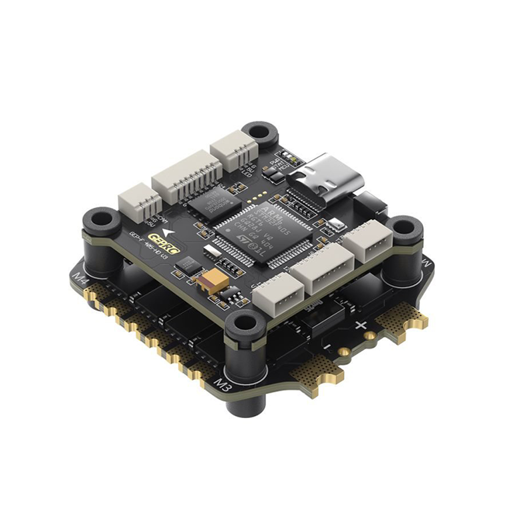 30.5x30.5mm GEPRC TAKER F405 F4 OSD Flight Controller with 5V 12V BEC & BLS 60A / 80A V2 4in1 ESC Stack for RC Drone FPV Racing