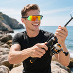 Bakeey QY Pro3 Smart bluetooth 5.4 Cycling Glasses with AI Voice Assistant 360° Surround Sound Magnetic Charging UV Protection for Outdoor Sports