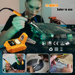 Cordless Soldering Iron Station Fit for Dewalt orMAKITA 20V Max Li-ion Battery