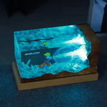LinkMejor Kakarot Resin RGB Night Light Creative Desktop Decoration Ornaments