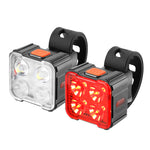 LinkMejor Rechargeable Bicycle Light 4-6 Lamp Beads Type-C Charging Cycling Flashlight For Bike Lantern MTB Headlight Taillight