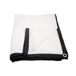 84/100/120-inch Portable Foldable Projector Screen 4K HD Outdoor Movie Screen Milk Silk Fabric with Grommets 170° Wide Viewing Angle Easy Setup Home Theater Camping