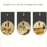 1pc Carpentry F Clamp F Clip Fixed Clip Expansion Auxiliary Tool Woodworking Auxiliary Clamp