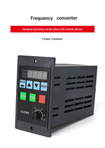 200W 400W 750W RS485 Frequency converter three phase motor 220V Compact Adjustable Frequency Drive Variable Speed Control
