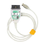 LinkMejor K+CAN LinkMejor K DCAN Diagnostic Interface Cable with Switch LinkMejor Car Programming FT232RL Full Chip Software OBD2 Scanner Connect USB for BMW