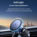 LinkMejor W525 Magnetic Car Phone Holder Car Air Vent Wireless Mobile Phone Charger Stand 360° Rotary Aluminum Alloy Mount Bracket for iPhone 16 16 Pro 15 14 13 Pro Max for Huawei Mate XT for Xiaomi 15pro for Samsung Galaxy Z Flip6
