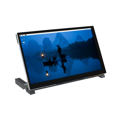 7 Inch HDMIs Display Monitor 1024x600 IPS Capacitive Touch Screen for Raspberry Pi 5 4B USB Type-C GT911