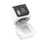 LinkMejor U90B Arm Boom Digital Blood Pressure Monitor with LED Display Screen Adjustable Cuff 4x90 Memory WHO Classification Accurate Home Use BP Machine Health Care