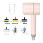 Tevorex 1200mAh Electric Cleaning Brush Household Toilet Cleaning Artifact Handheld Kitchen Wireless Convenient Dishwasher Home Supplies