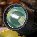 Weltool F9R 5400LM High Lumens Rechargeable Flashlight Waterproof 244m Compact Design Perfect for Camping Hiking Emergency Use