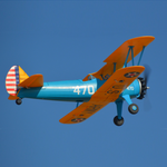 LinkMejor PT-17 Biplane 1200mm Wingspan EPO RC Airplane Scaled Fixed-wing Zoomed Aircraft KIT/PNP