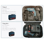 1600A003BG 1600A003BH for Bosch Tool Bag 600D Polyester 210D PU Leather Lightweight Professional Repair Storage Bag Power Tool Accessory Portable Organizer