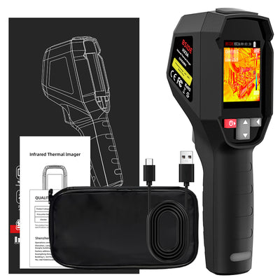 LinkMejor HX3A Infrared Thermal Imager 240x240 Resolution 2.4-Inch TFT LCD 25Hz 2500mAh Rechargeable Battery Type-C USB IP54