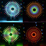 DIY Electronic Kit 16-layer Colorful Ferris Wheel LED Rotating Ferris Wheel 16 Layer 30cm 610 LEDs Colorful Animation Modes