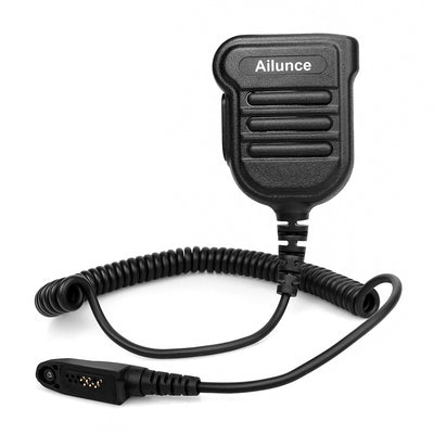 LinkMejor J9131K IP55 Speaker Microphone 3.5mm Earphone Jack Compatible with Ailunce HD1 NR630 RT82 RT29 RT83 RT648 RT647