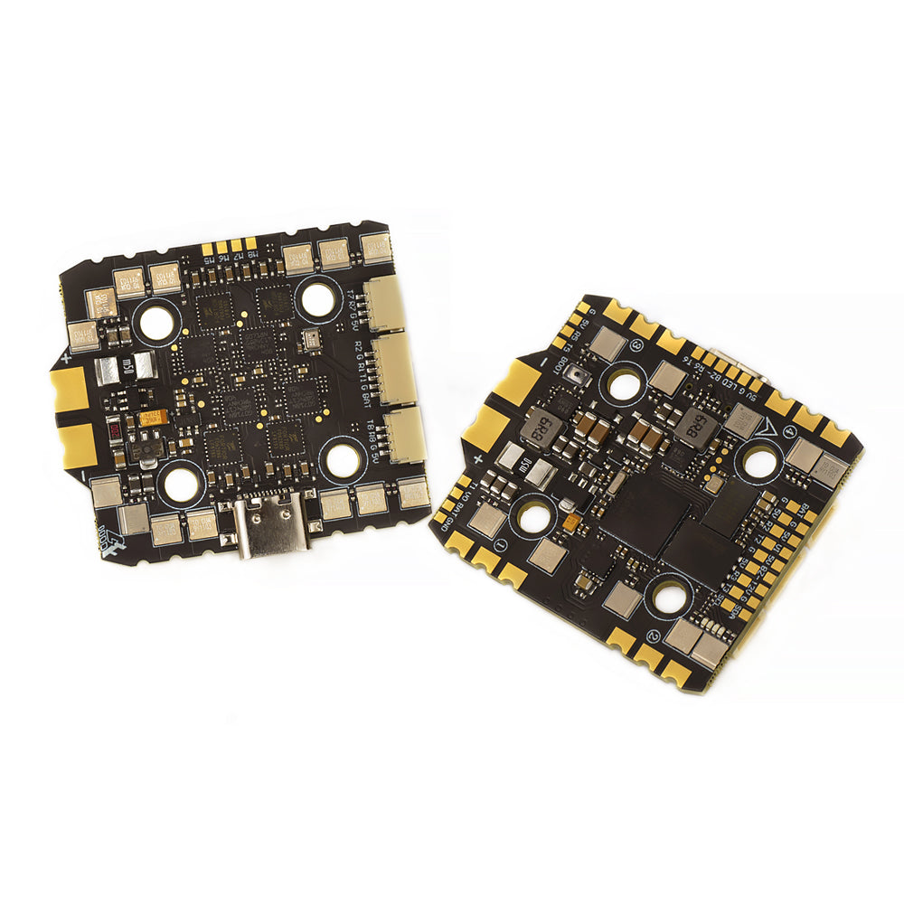 20*20mm LinkMejor ARGUS F745 Flight Controller with 5V 12V BEC Output & 40A 4-6S ESC Stack for RC FPV Racing Drone