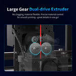 [EU/US Direct]TRONXY VEHO 4 3D Printer 400x400x400mm Build Volume 700mm/s Print Speed 36 Point Auto Leveling Klipper Firmware 7-inch Touchscreen FDM 3D Printer