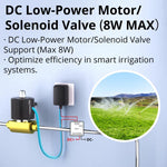 LinkMejor MINI-D Dry WiFi Smart Switch with Matter Dry Contact Output AC/DC Input Compatible Alexa & Google Home for Garage Doors Boilers Low Power DC Motors/Solenoid Valves