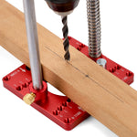 LinkMejor Drill Bracket Stand Drill Guide 35mm 26mm Concealed Hinge Hole Punch Locator Cabinet Hardware Jig For DIY Woodworking Projects