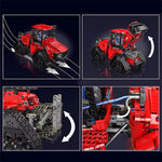 Mould King 18020S Technical Car Toys APP & RC Pneumatic Crawler Tractor Building Block Brick Set 1769PCS for Adults Kids Christmas Birthday Gift