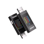 KWS-MX23 USB Digital DC Voltage Ammeter Power Meter Voltmeter Current Meter Cell Phone Charging Tester Detector DC4-30V