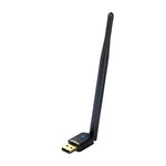 LinkMejor EP-AX300GS USB WiFi6 Adapter 300M Drive Free Wireless Network Card with 5dBi High Gain Antenna LAN Adapter for PC Computer