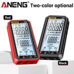 LinkMejor 620A Smart Multimeter 6000 Counts AC/DC Voltage Current Resistance Capacitance Frequency Temperature Non-Contact Voltage Detection Backlit LCD Screen Auto Power Off