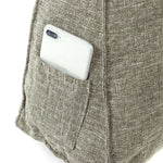 Sofa Back Cushion Bed Couch Seat Back Pad Waist Support Triangular Wedge Pillow Backrest Home Office Furniture Decorations