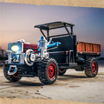 LinkMejor C8836-YW 2.4G 4WD Full Scale Remote Control Simulator RC Car Tractor Vehicle Models RTR
