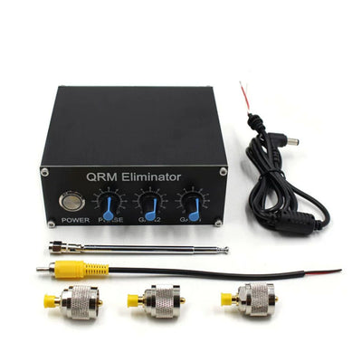 LinkMejor Eliminator X-Fase HF Bands Second Generation 1-30 MHz Adjustable Canceller with Integrated PTT Control Aluminium Shell Use for Clear and Efficient Communication