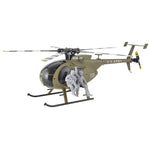 RC ERA C189S MD500 2.4G 4CH 6-Axis Gyro Optical Flow Localization Altitude Hold Dual Brushless Motor 1:28 Scale Flybarless RC Helicopter RTF