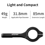 LinkMejor M80 Bike Computer Bracket High Strength Design Lightweight Mountain Road Vehicle Code Meter Extension Fixed Base for LinkMejor Computer