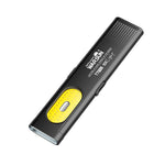LinkMejor T7 Pro 470LM Portable LED Flashlight With Ruler Outdoor Rechargeable Waterproof IP44 Magnetic Grip Multi-Function Work Light