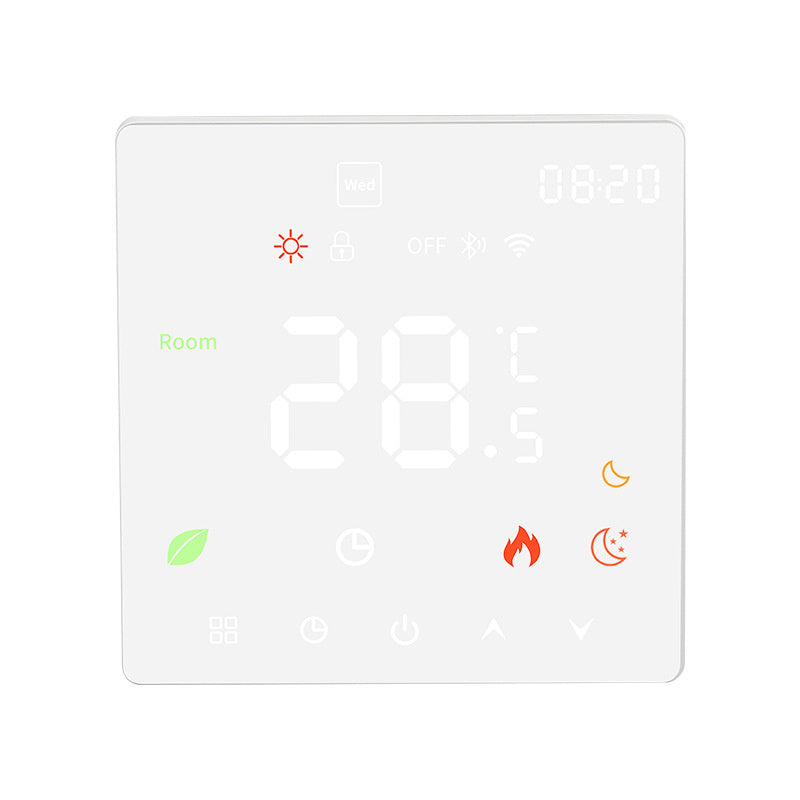 K6H Tuya WiFi Smart Thermostat LED Touch Screen Electric Floor Heating TRV Water Gas Boiler Temperature Voice Remote Controller with Alexa Google Home