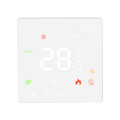 K6H Tuya WiFi Smart Thermostat LED Touch Screen Electric Floor Heating TRV Water Gas Boiler Temperature Voice Remote Controller with Alexa Google Home