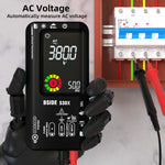 LinkMejor S30X Infrared Temperature Multimeter DC/AC Voltage Resistance Capacitance Frequency Tester with Dual Power Option Best Multifunction Tool for Professionals