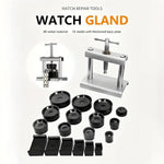 18pcs Professional Watch Press Set Watch Back for CASE Closing Tool & Fitting Dies Watch Repairing Tool Die Kit for Watchmaker