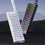 LinkMejor NACODEX NK61 Wired Mechanical Keyboard 61-keys Hot-swappable Red Switch Customized Gaming Keyboards