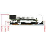 Raspberry Pi IPS Touch Screen 4.3/5/7 Inch MIPI DSI Display Compatible with Raspberry Pi 4B/3B/2B Orange Pi 3B Retropie Gaming